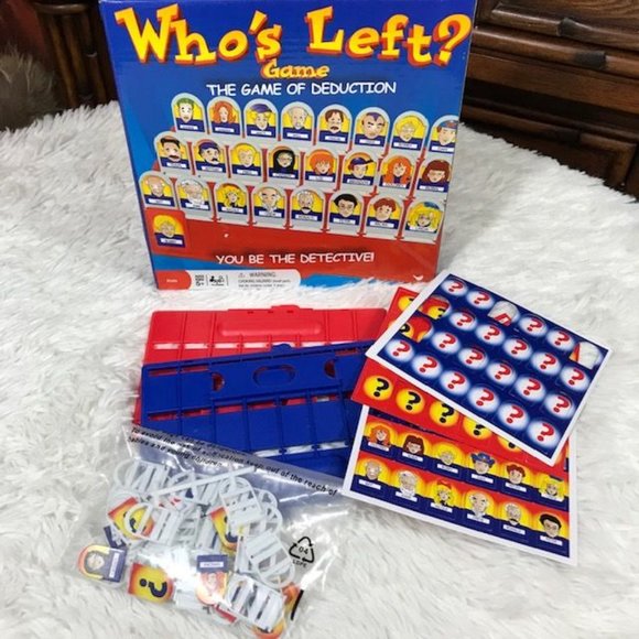 Guess Who? Game Who's Left? Game Hangman Magnetic Game Set - Picture 9 of 16